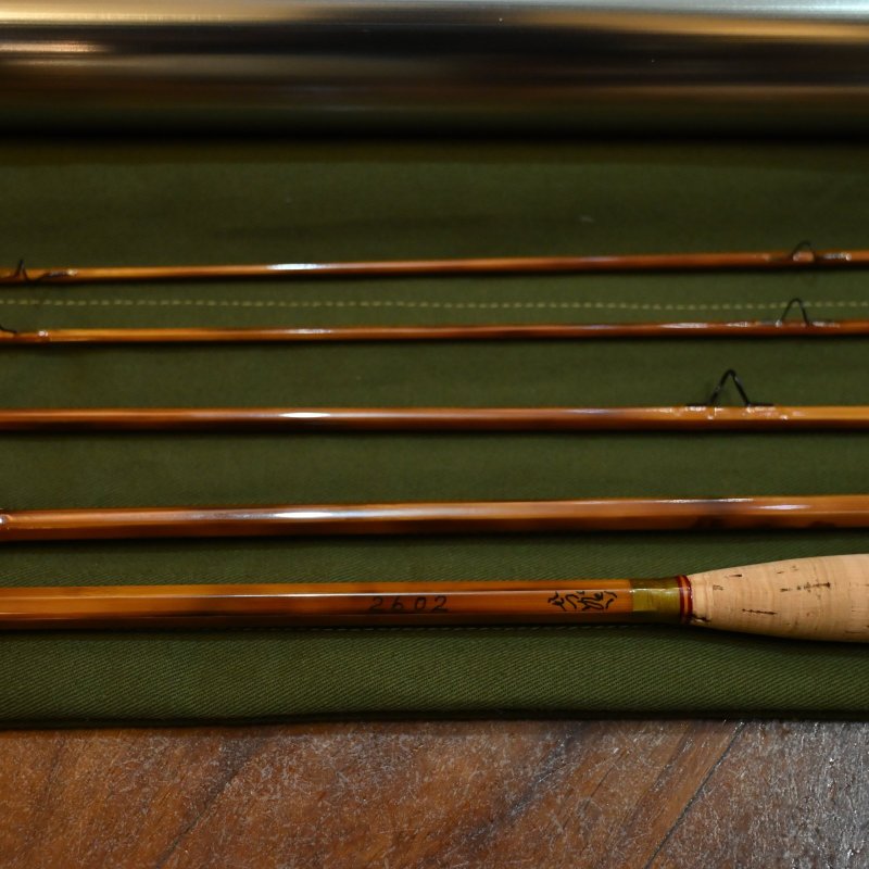 画像3: KAKUHIRO ROD T80 8'0" #5 4PC 2Tip  Serial No. 2620 (3)