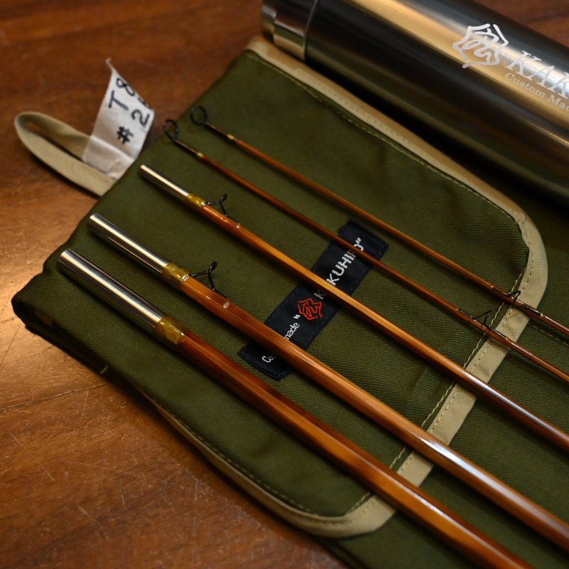 画像8: KAKUHIRO ROD T80 8'0" #5 4PC 2Tip  Serial No. 2620 (8)