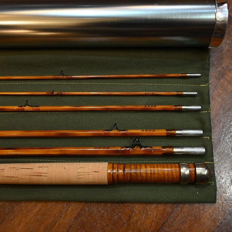 画像4: KAKUHIRO ROD J86 8'6" #5/6 5PC 2Tip  Serial No. 2202 (4)