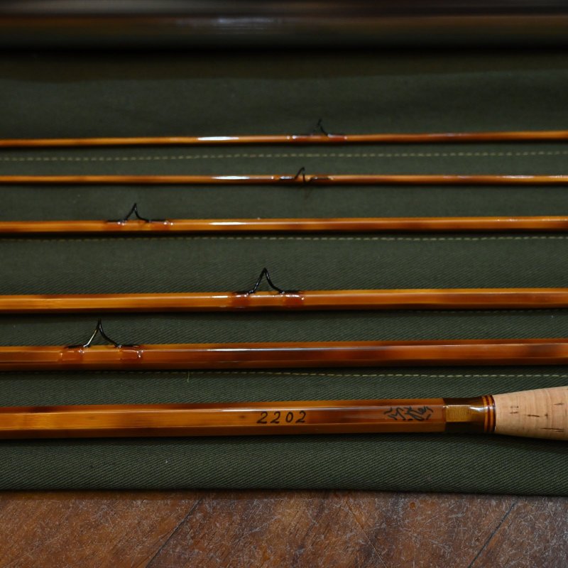 画像6: KAKUHIRO ROD J86 8'6" #5/6 5PC 2Tip  Serial No. 2202 (6)