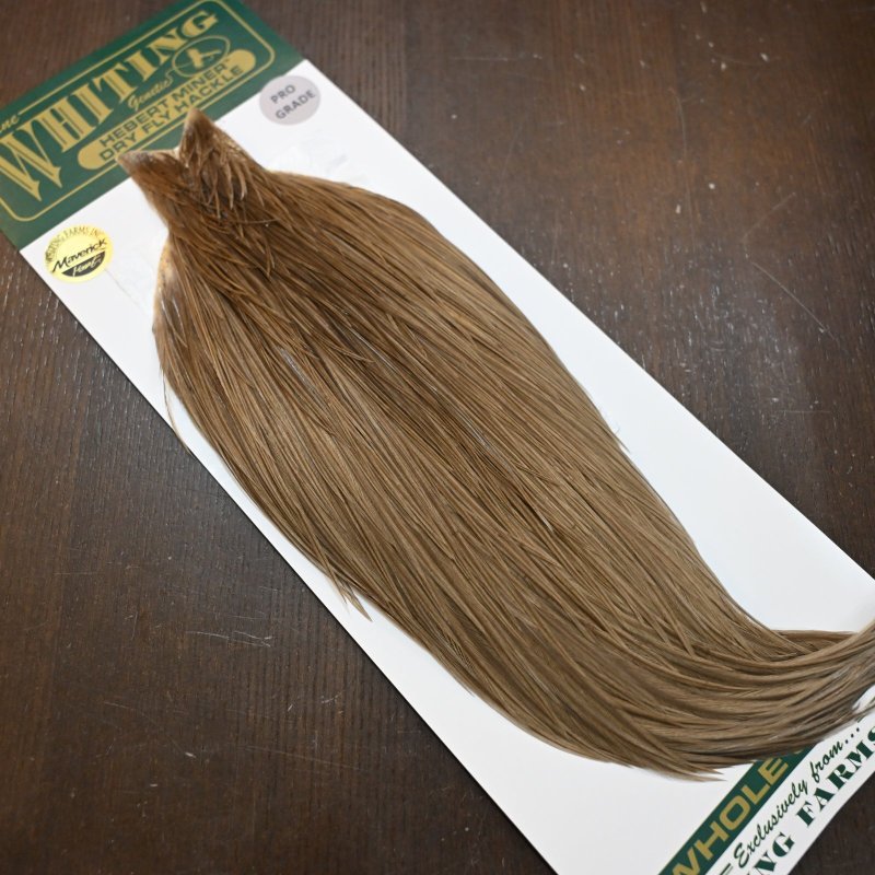 画像2: 【WHITING】Hebert ROOSTER CAPE PRO Grade - Brown Grey dun (2)