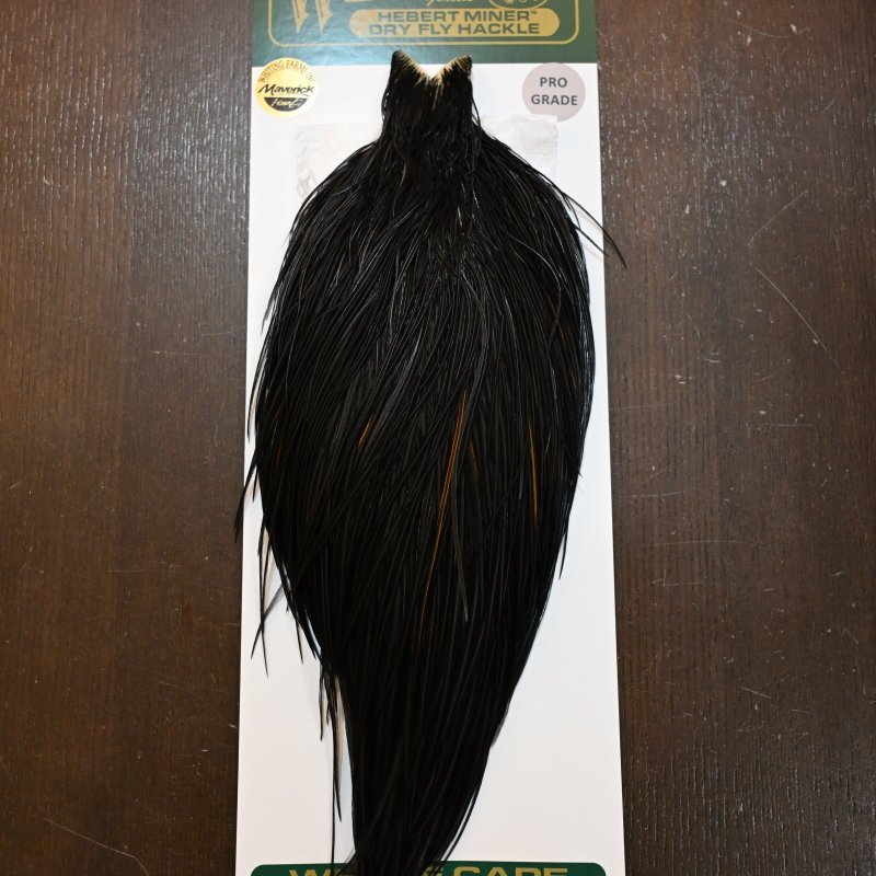 画像1: 【WHITING】Hebert ROOSTER CAPE PRO Grade - NA Black No.1 (1)