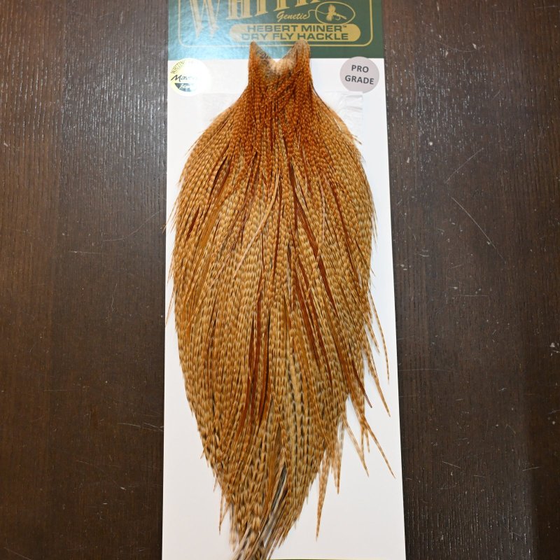 画像1: 【WHITING】Hebert ROOSTER CAPE Pro Grade - BARRED DARK Ginger No.1 (1)