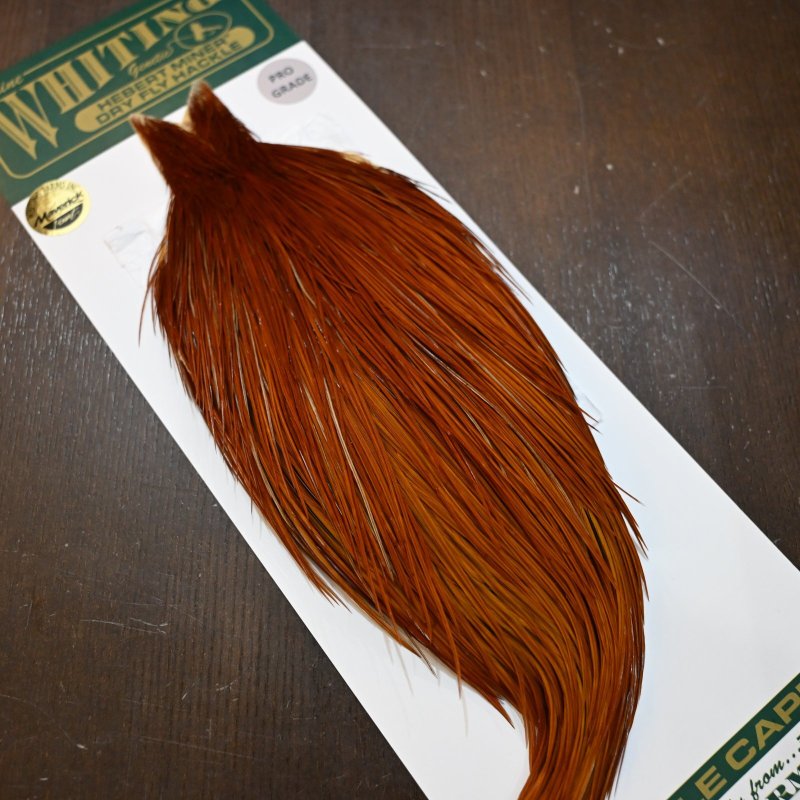 画像2: 【WHITING】Hebert ROOSTER CAPE PRO Grade - Medium Brown (2)