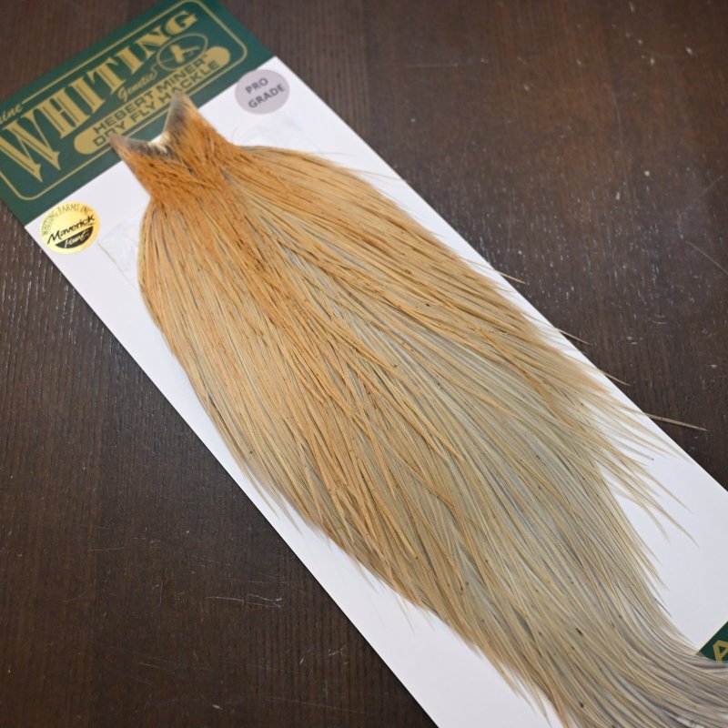 画像2: 【WHITING】Hebert ROOSTER CAPE PRO Grade - Light ginger dun (2)