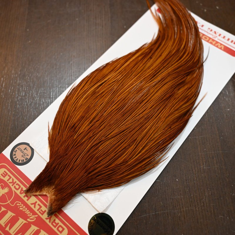 画像3: 【Whiting】ROOSTER CAPE Bronze Grade - DYED BROWN No.1 (3)