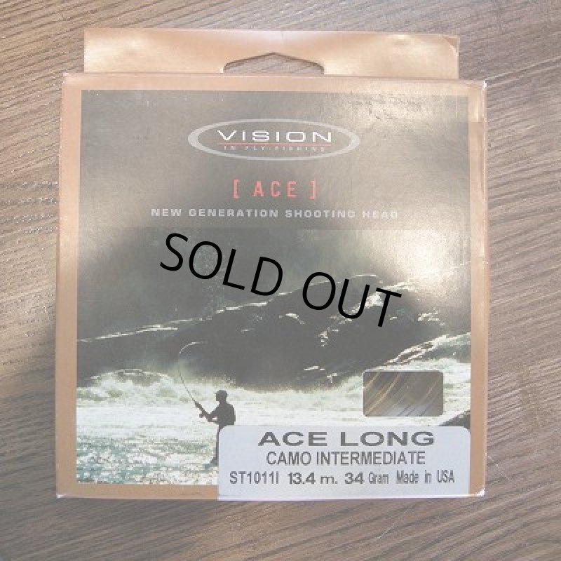 画像1: 【VISION】ACE DOUBLE LONG シューティングヘッドINTERMEDIATE (1)