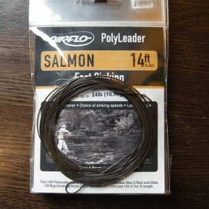 画像1: 【Airflo】PolyLeader SALMON 14ft(24lb)