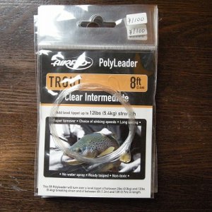 画像1: 【Airflo】PolyLeader TROUT 8ft