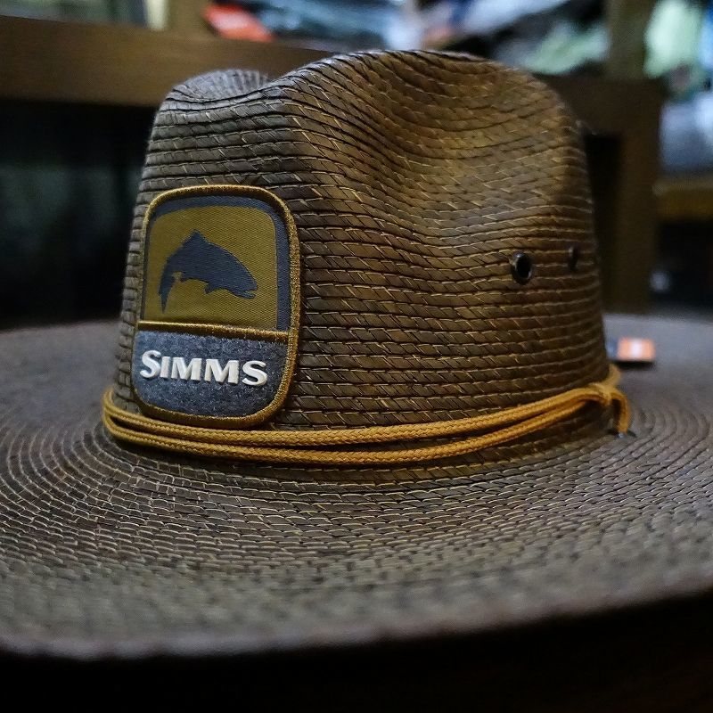 【SIMMS】BIG SKY SUN HAT NATURAL