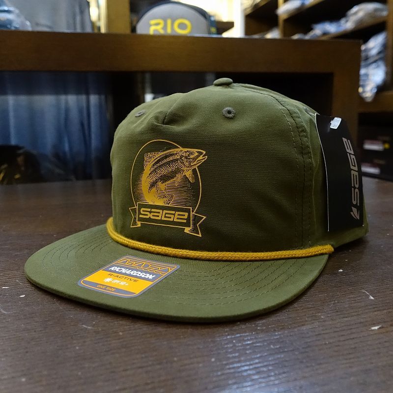 【SAGE】CAPTAIN'S LOGO HAT Heritage Trout
