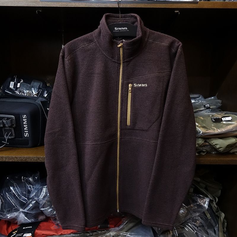 【SIMMS】RIVERSHED FULL ZIP - MAHOGANY(SALE)