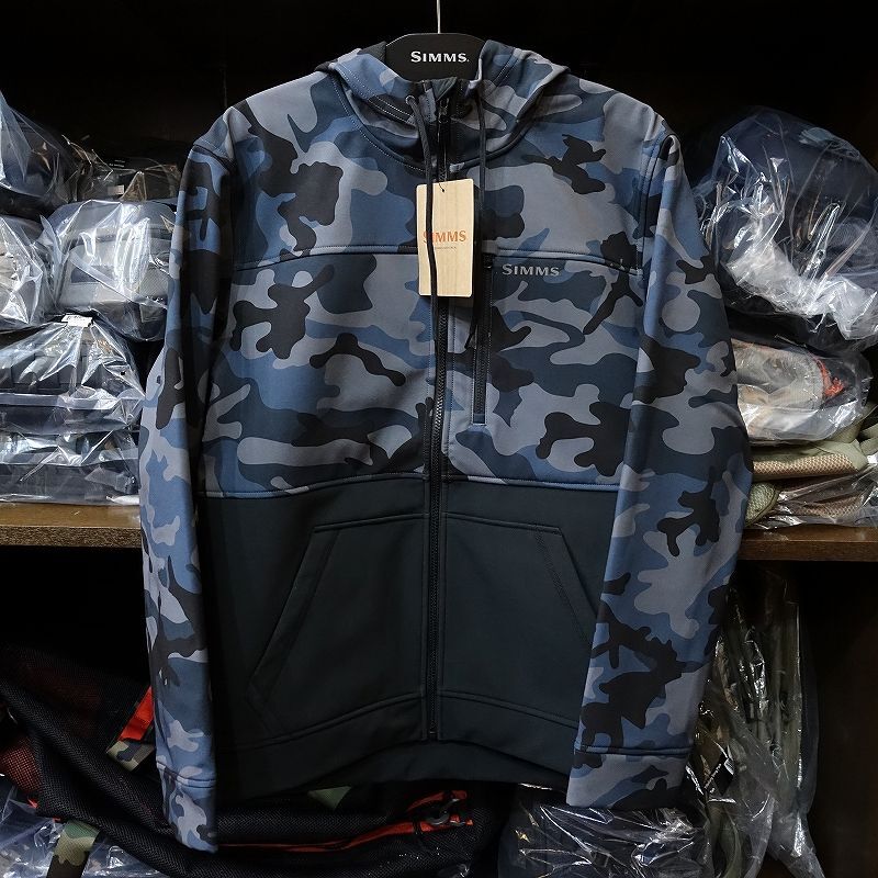 【SIMMS】Rogue Hoody - Woodland camo Storm(SALE)