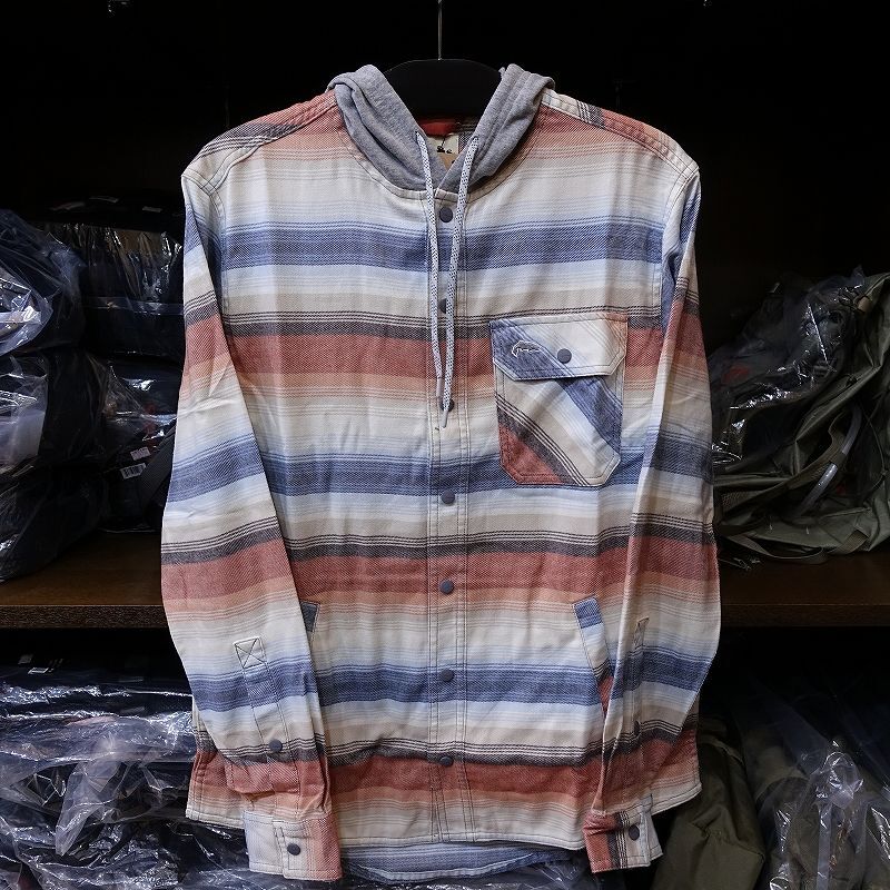 【SIMMS】SANTEE FLANNEL HOODY - MULTICOLORED STRIPE(SALE)