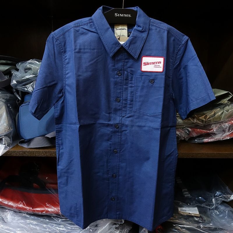 【SIMMS】Simms Shop Shirt - Navy(SALE)