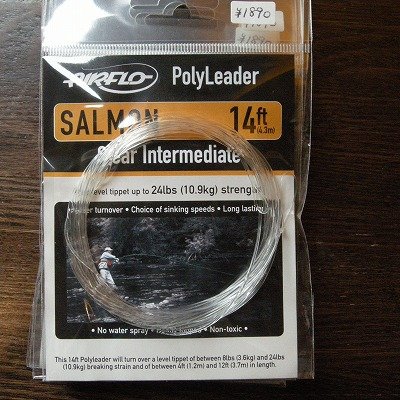 画像1: 【Airflo】PolyLeader SALMON 14ft(24lb)