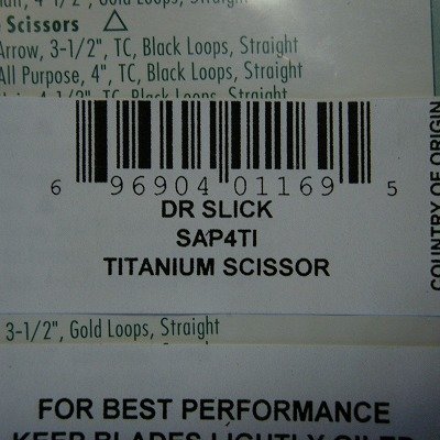 画像1: 【Dr,Slick】Titanium Scissor