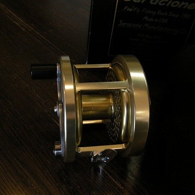 画像2: 【Saracione】MARKIV Salmon fry reel 3 1/2inch W シャンパンゴールド