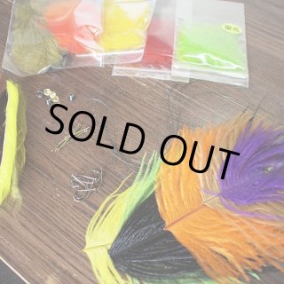 ダーティーフォー タイイングマテリアルセット - DOLLYVARDEN FLY