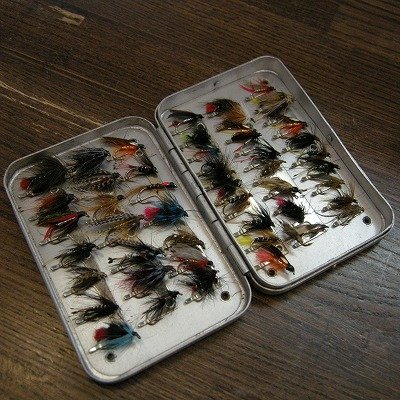 画像1: 【HARDY】WET FLY BOX　(WHEATLEY製）