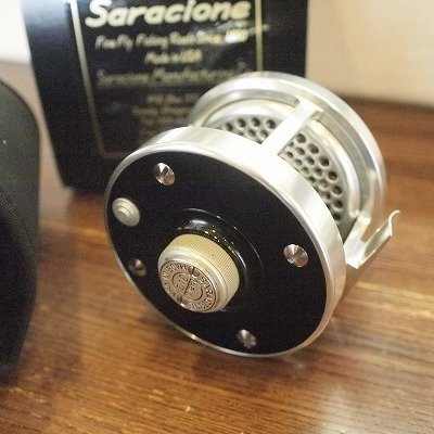 画像1: 【Saracione】MARKIV Salmon fry reel 3 1/2inch W シルバー