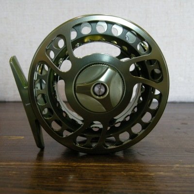 画像1: 【TFO】 BVK Super Large Arbor Reel I Green 