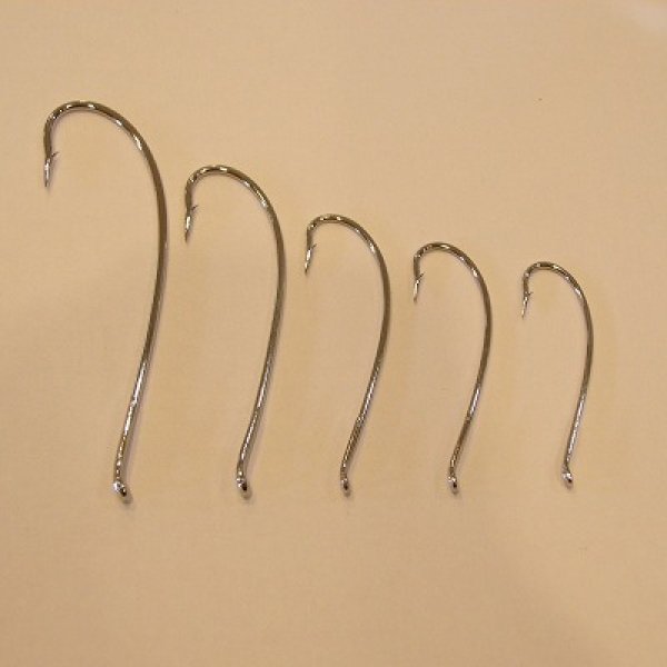 画像1: 【Daiichi】 Alec Jackson Spey Fly Hook 2052 Nickel  (1)