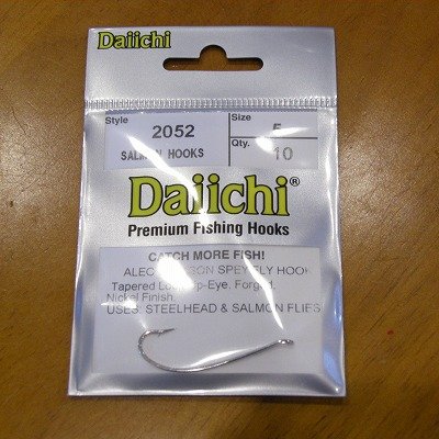 Daiichi】 Alec Jackson Spey Fly Hook 2052 Nickel - DOLLYVARDEN FLY