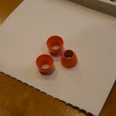 画像2: 【HARELINE】 Tube Cone Heads 1/4"(6.5mm)