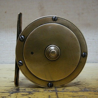 画像1: 【HARDY】 Brass Birmingham Reel 2 1/2 