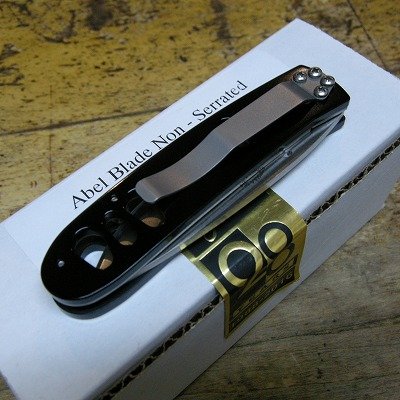 画像3: 【Abel】 OPST Blade Knife STD Black