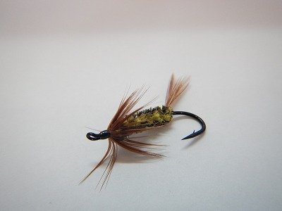 画像1: 【Aqua Flies】 Brindle Yellow/Black