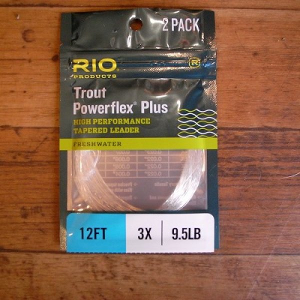 画像1: 【RIO】 Powerflex Plus Tapered Leader 12ft (2PACK) (1)