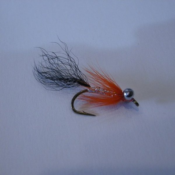 画像1: 【Aqua Flies】 Silver Comet (Silver/Black/Orange) (1)