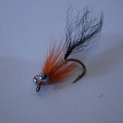 画像2: 【Aqua Flies】 Silver Comet (Silver/Black/Orange)