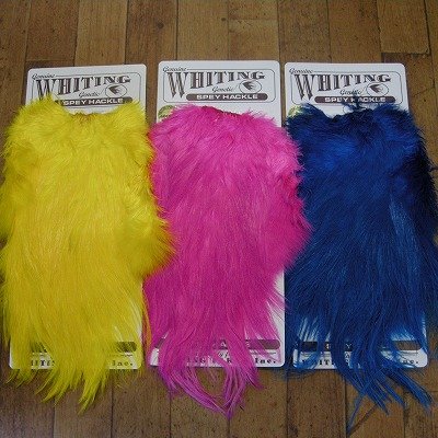 画像1: 【WHITING】 Spey Hackle Saddle BRONZE GRADE