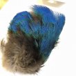画像2: 【CANAL】 Peacock Blue Neck Patch (2)