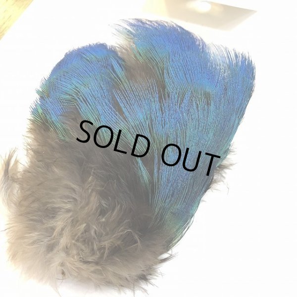 画像2: 【CANAL】 Peacock Blue Neck Patch (2)