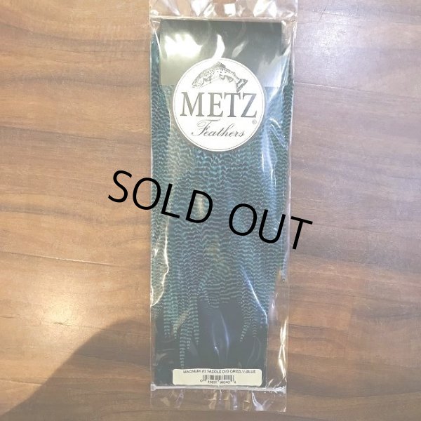 画像2: 【METZ】 Magnum Saddle Grizzly Dyed #2グレード (2)