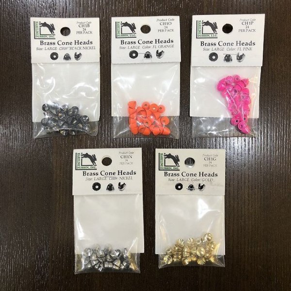 画像2: 【HARELINE】Brass Cone Heads ブラスコーンヘッド (2)