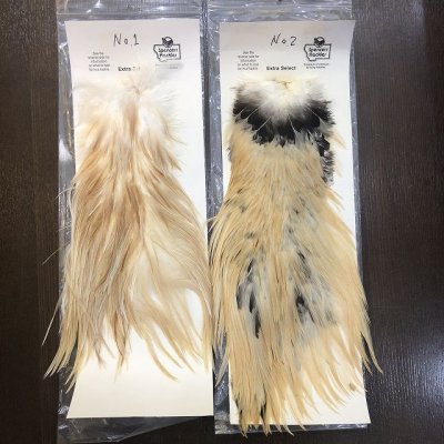 画像1: 【Spencer'sHackles】 Cock Saddle Extra Select Ginger #1 (SALE)