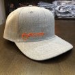 画像1: 【Scott】 HEATHER GREY HAT WITH ORANGE LOGO (1)