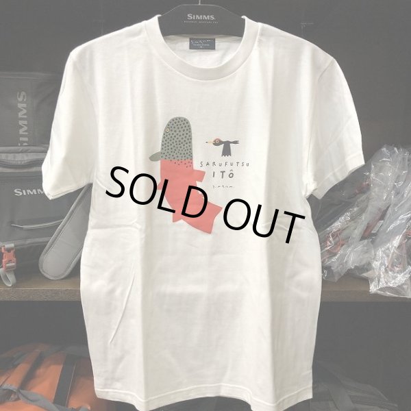 画像2: 【村上康成BREEZING】 Ｔシャツ「猿払・イトウ」 (2)