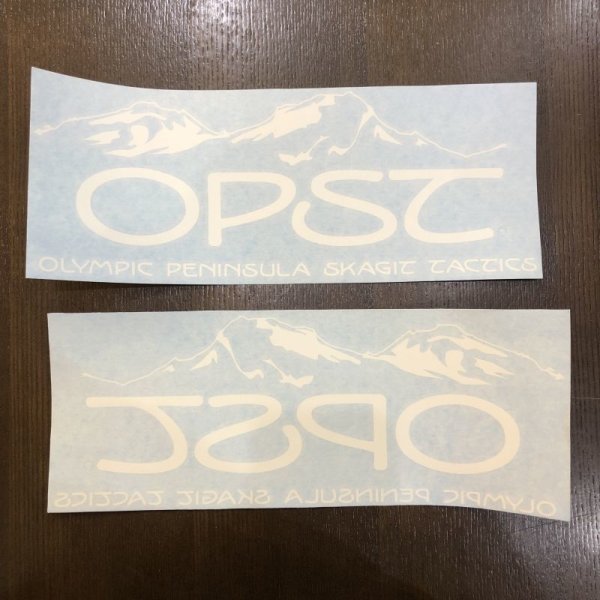 画像1: 【OPST】 OPST Diecut Logo Sticker (1)