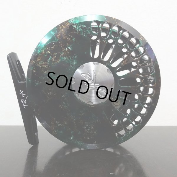 画像2: 【Abel】 TR #4/5 Fade Color Black/Green アルミハンドルフィニッシュ (2)