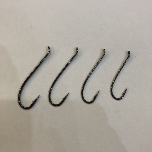 画像3: 【Gamakatsu】 T10-6H Salmon Tapered Loop Eye BLACK (3)