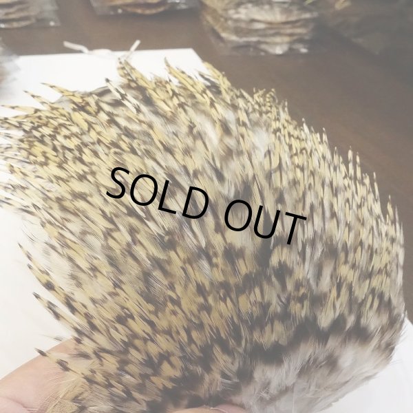 画像3: 【ANGLE】インドコックサドルパッチ(グリズリー) (3)