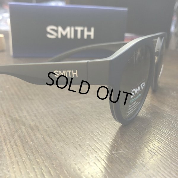 SMITH】Range Matte Black - ChromaPop Polarized Gray Green