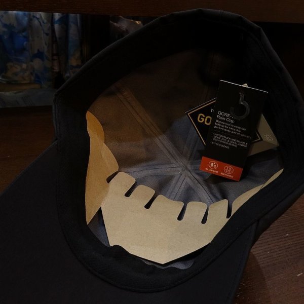 画像4: 【SIMMS】GORE-TEX RAIN CAP - BLACK #S/M(SALE) (4)