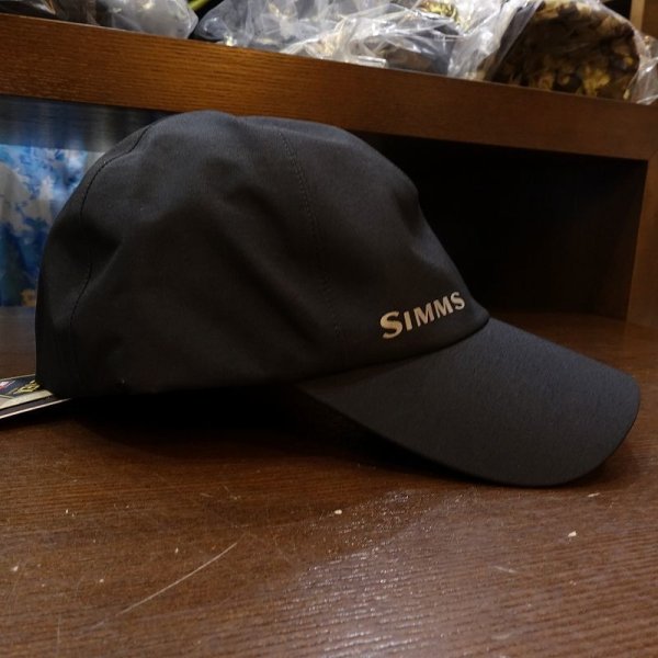 画像2: 【SIMMS】GORE-TEX RAIN CAP - BLACK #S/M(SALE) (2)